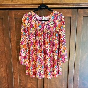 Floral Multicolor Women's Top